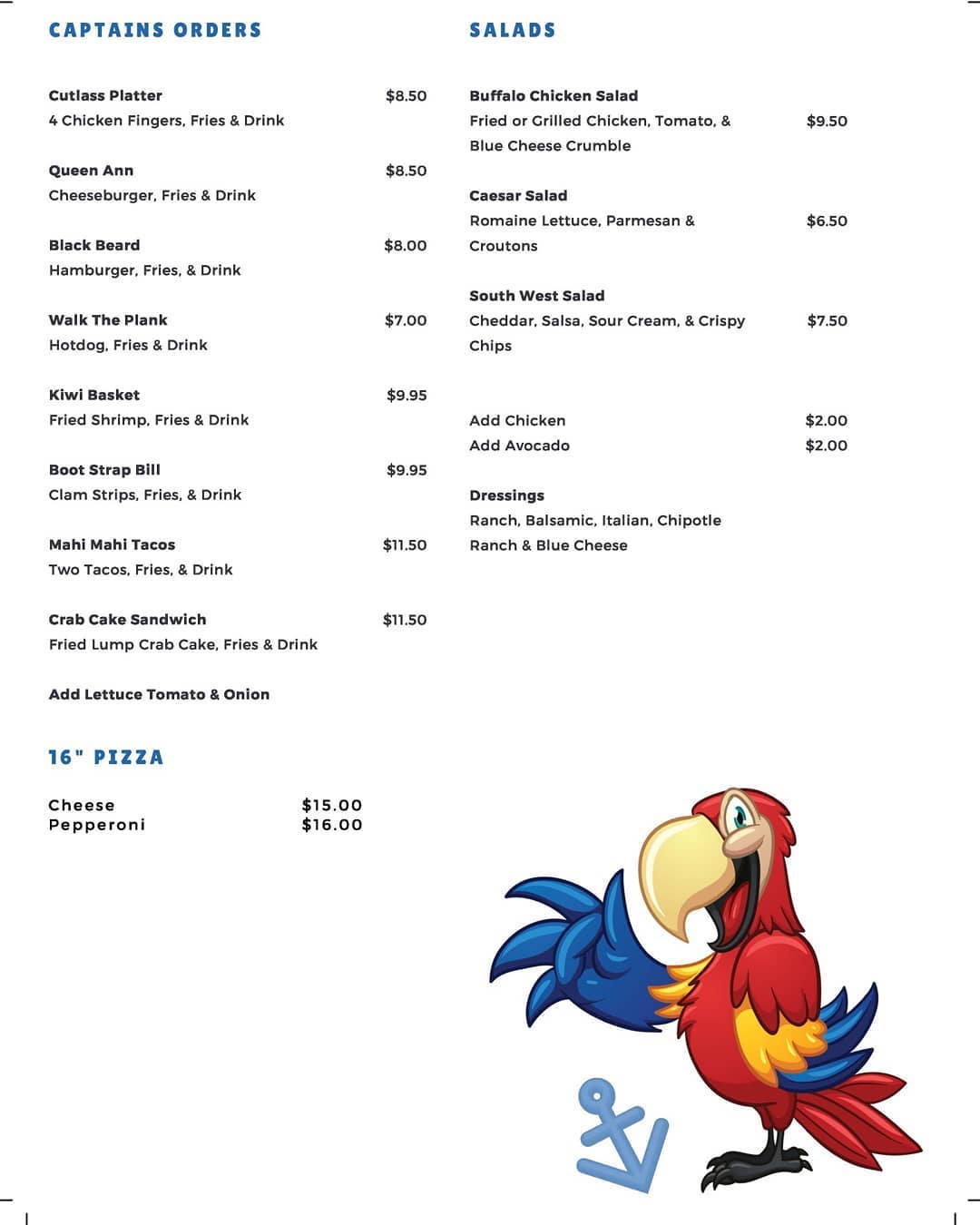 1615188931 56 Queen Anns Galley updated Food Menu You can use the