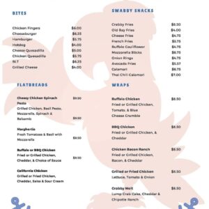 Queen Ann’s Galley updated Food Menu. You can use the QR code to view menu on ou…